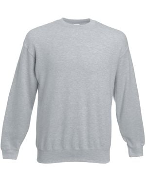Fruit Of The Loom Premium 70/30 Set-In Sweatshirt (Heather) - Grey