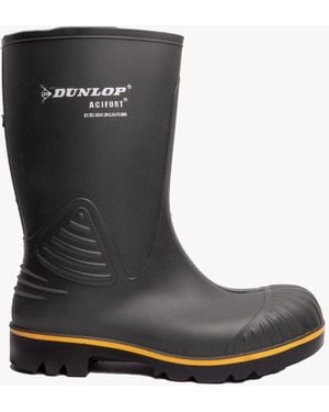 Dunlop Acifort Hd Calf Heavy Duty Agricultural Wellington Boots - Black