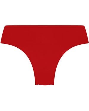 Hunkemöller Invisible Lace Back Brazilian - Red