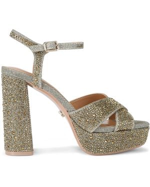 Carvela Kurt Geiger Cinzia Platform Sandals - Metallic