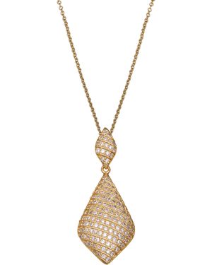 Orphelia 925 Sterling Chain With Pendant - Metallic