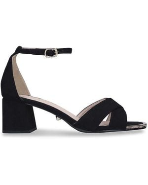 Miss Kg Suedette Gabbi Sandals - White