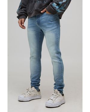 BoohooMAN Basic Skinny Fit Jeans - Blue