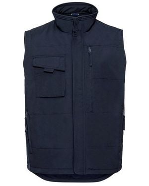 Russell Heavy Duty Gilet (French) - Blue
