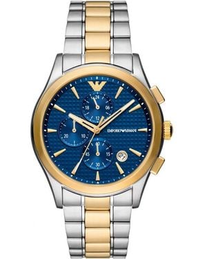 Emporio Armani Paolo Watch Ar11579 Stainless Steel (Archived) - Metallic