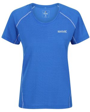 Regatta Devote Ii Quick Drying Short Sleeve T Shirt - Blue