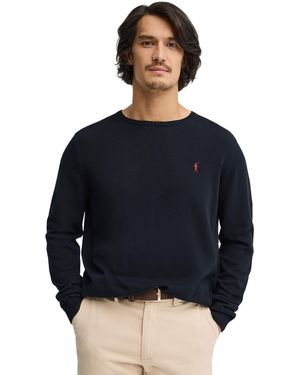 POLO CLUB Crew Neck Jumper Pullover10 - Blue