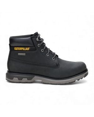 Caterpillar (Cat) Pursue Leather Everyday Work Hiking Ankle Boots - Black