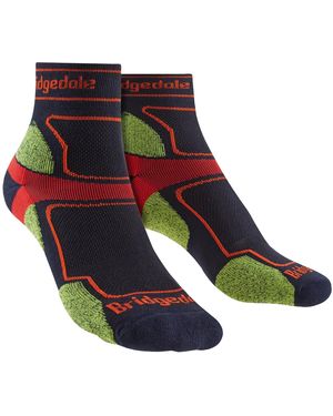 Bridgedale Trail Running Ultralight T2 Coolmax Sport 3/4 Crew Socks - Blue