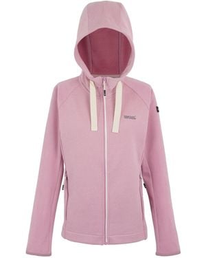 Regatta Ladies Vatana Full Zip Fleece Jacket (Lilas) - Pink