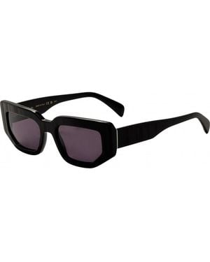 Paul Smith Kennet 54Mm Stripes All Over Sunglasses Ps24617S-007-54 - Black