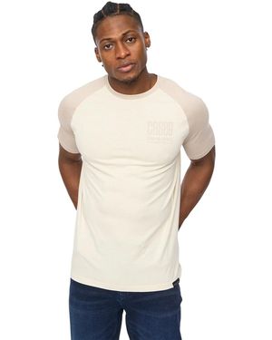 Crosshatch Bretsby T-Shirt (Neutral) - Natural