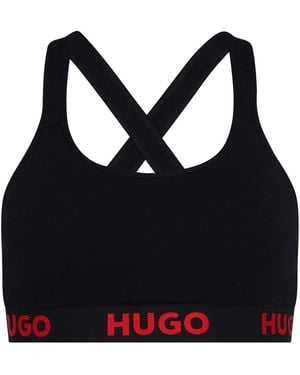 HUGO Sports Bra - Black