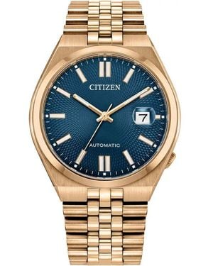 Citizen Tsuyosa Horloge Rosékleurig Nk0023-57L - Metallic