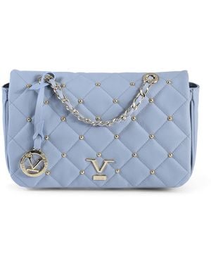 Versace 19.69 Abbigliamento Sportivo Quilted Shoulder Bagmodelstyle - Blue