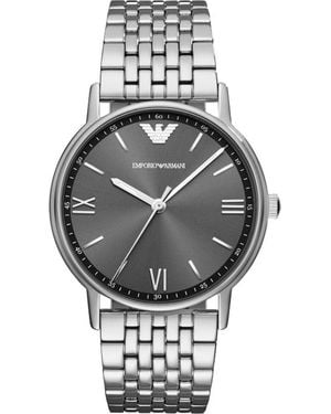 Emporio Armani Horloge Ar11068 - Metallic