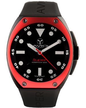 Avio Milano Super Watch Rubber - Black