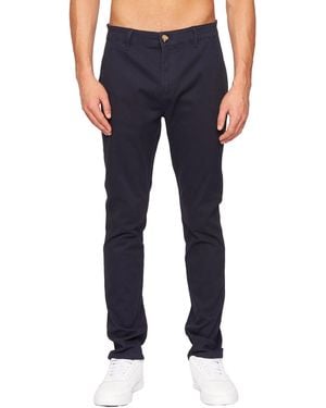 Crosshatch Roysden Chinos - Blue