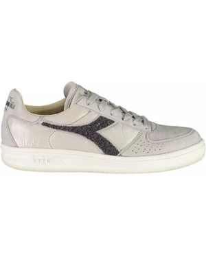 Diadora Game L Trainers Glitter Detail - Grey