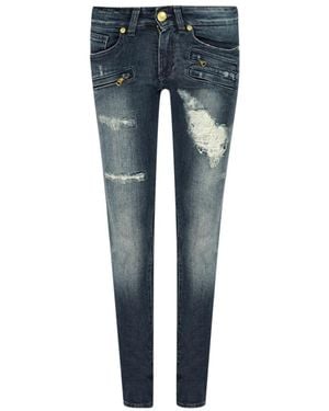 Balmain Fp5359J4362 Jeans Cotton - Blue