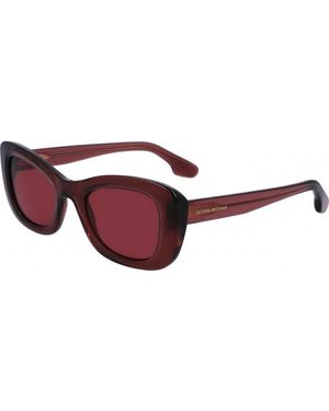 Victoria Beckham Vb657S 50 513 Sunglasses - Red