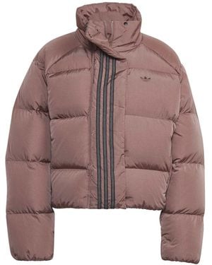 adidas Down Jkt Sht - Brown