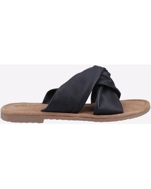 Hush Puppies Amy Memory Foam Sandals - Black