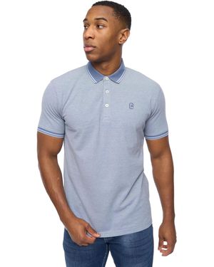 Crosshatch Shellworth Polo Shirt (lichtblauw)