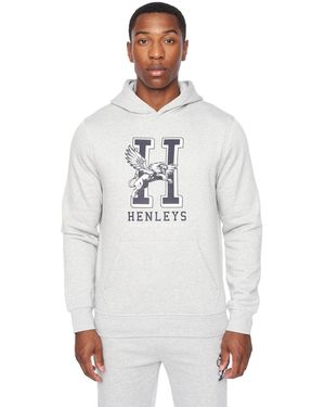 Henleys Belton Hoodie - White