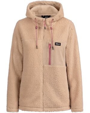 Trespass Ladies Jowita Dlx Fleece Jacket (Soft) - Natural