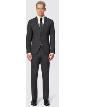 Without Prejudice Priory Skinny Fit Suit Jacket - Black