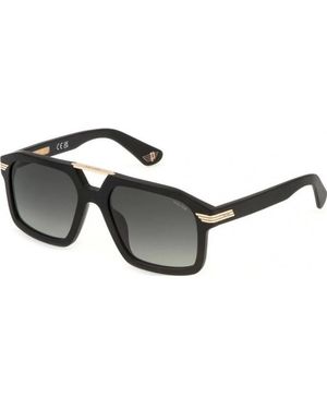 Police Splp28M 56 560703 Sunglasses - Black