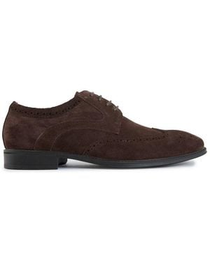 Sole Ldn Guard Brogue Shoes - Brown