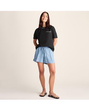 TOG24 Lauri 100% Cotton Supersoft T-Shirt - Blue