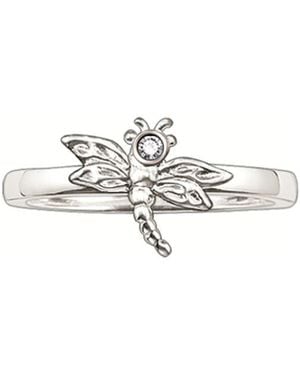 Thomas Sabo Sd_Tr0007-153-14-60 Ladies Ring Sterling - White