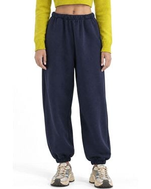 Busem Cotton-Blend Trousers - Blue
