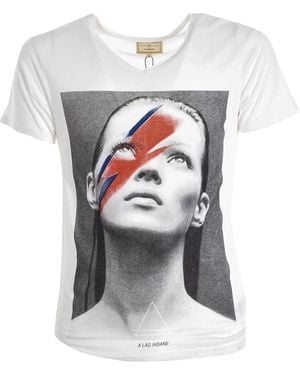 ELEVEN PARIS Short Sleeve Round Neck T-Shirt 13S1Lt001 - White