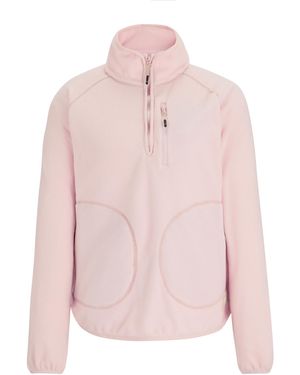 Regatta Ladies Frankie Quarter Zip Fleece Top Haze) - Pink