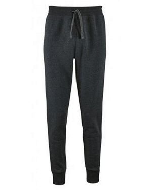 Sol's Ladies Jake Slim Fit Jogging Bottoms Marl) - Grey