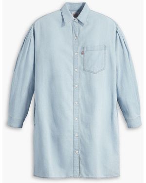 Levi's Levi's Good Grades 4 Nola Shirt Dress - Blue