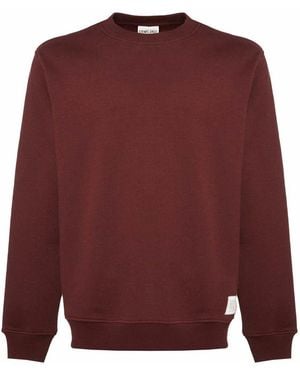 Grimelange Ribbed Crew Neck Sweatshirt - Red