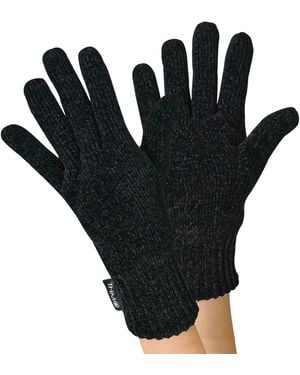 THMO 3M Dunsulate Chenille Handschoenen - Zwart