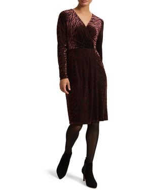 Phase Eight Elina Burnout Dress - Black