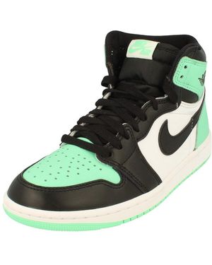 Nike Air Jordan 1 Retro High Og Basketball Trainers - Green