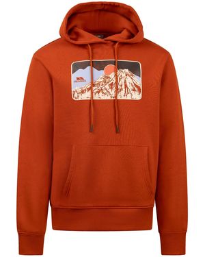 Trespass Norton Mountain Hoodie (Burnt) - Orange