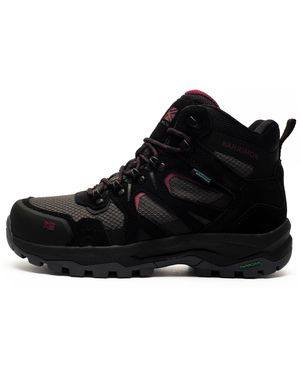 Karrimor Premium Bodmin Mid 6 Waterproof Hiking Boots - Black