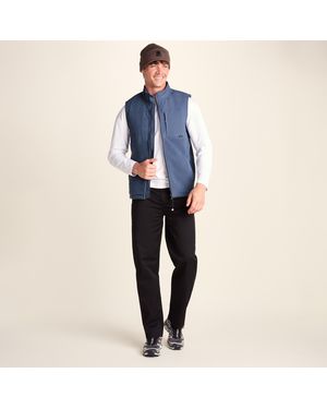 TOG24 Tony Padded Sherpa Gilet - Blue