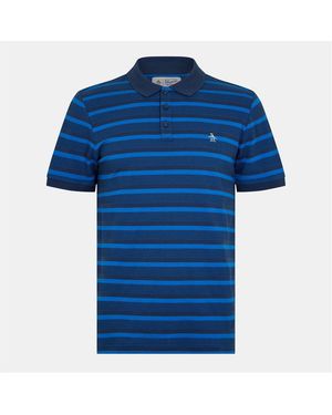 Original Penguin Bbl Stp Regular Fit Polo Shirt - Blue
