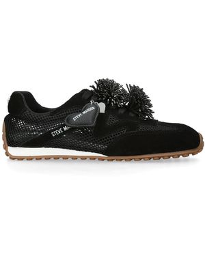 Steve Madden Coheart Trainers Fabric - Black
