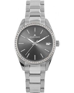 Jacques Lemans 1-2085-1E Ladies Derby Watch - Grey